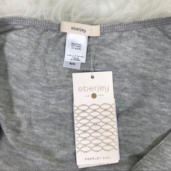 Eberjey Maya soft modal pajama jumpsuit - Picture 6 of 7